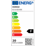 Светодиодна LED крушка Е27 20W 6500K ф80 h140 Torch