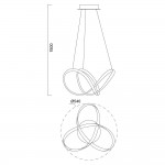 LED Полилей 230V 43W 4000K WILD 4613