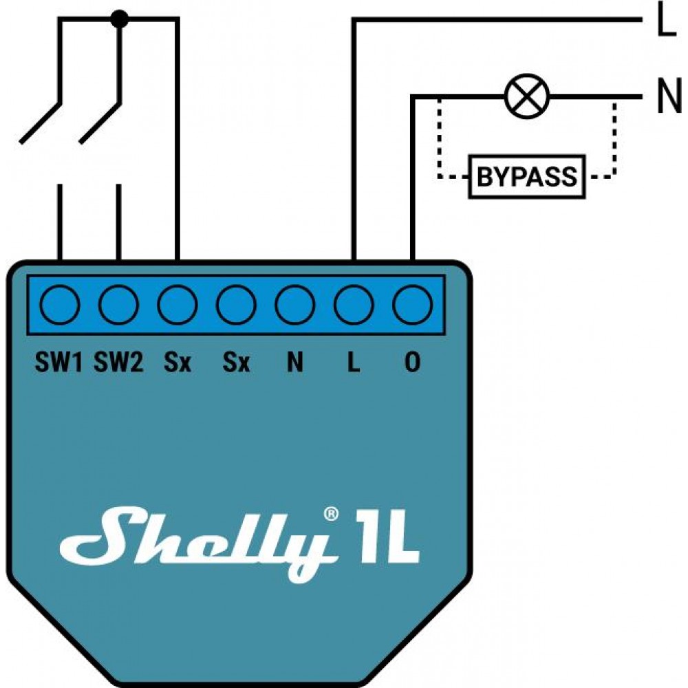 Активен компенсатор за LED Shelly Bypass 266113