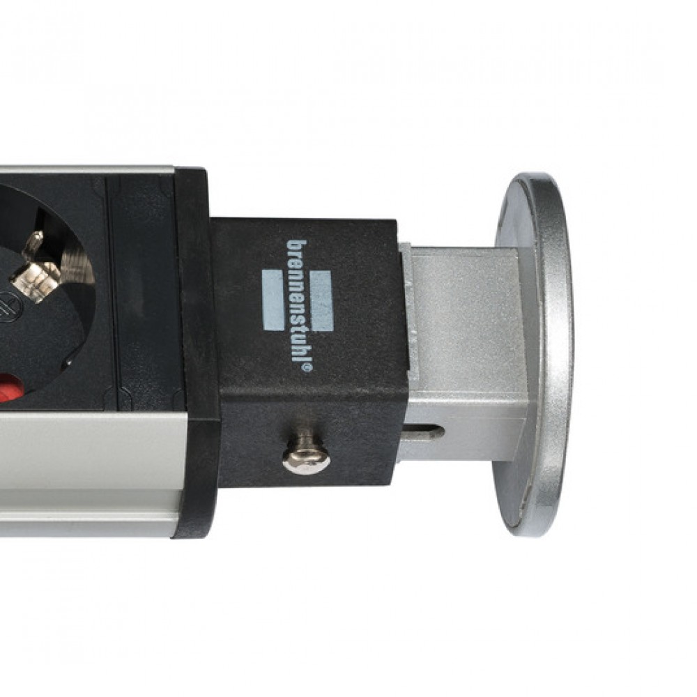 Разклонител за плот 3ка 2хUSB 2м. H05VV-F 3х1,5 Tower Power 1396200013