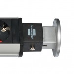 Разклонител за плот 3ка 2хUSB 2м. H05VV-F 3х1,5 Tower Power 1396200013