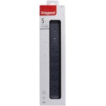 Разклонител 5ца 1,5м. с ключ и защита от пренапрежение USB A+C