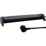 Разклонител 5ца 1,5м. с ключ и защита от пренапрежение USB A+C