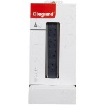 Разклонител колона 4ка 2м. с ключ защита от пренапрежение Legrand