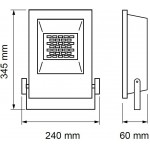 Светодиоден LED прожeктор 50W 6400K IP65 SPN2205064 ULTRALUX